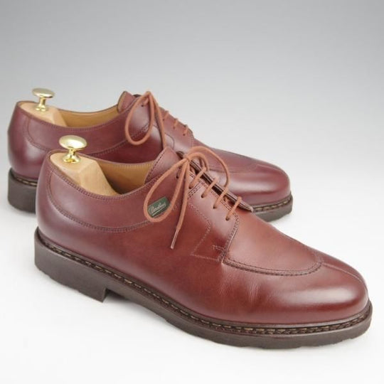 極美品★パラブーツ SIZE 8.5【定価￥79,200-★アヴィニョン/AVIGNON】グリフソール/リスレザー/Uチップ/MARRON/マロン/Paraboot★j819