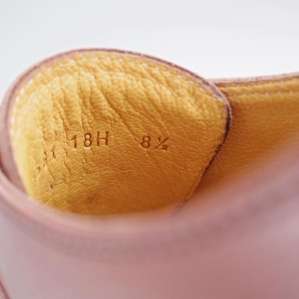 極美品★パラブーツ SIZE 8.5【定価￥79,200-★アヴィニョン/AVIGNON】グリフソール/リスレザー/Uチップ/MARRON/マロン/Paraboot★j819