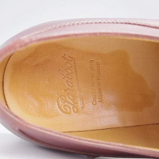 極美品★パラブーツ SIZE 8.5【定価￥79,200-★アヴィニョン/AVIGNON】グリフソール/リスレザー/Uチップ/MARRON/マロン/Paraboot★j819