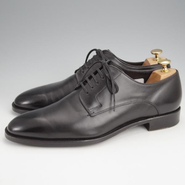 美品★シェットランドフォックス SIZE 9【定価￥52,800-★ブラッドフォード/076F】プレーントゥ/カーフ/黒/メンズ/Shetlandfox★j820