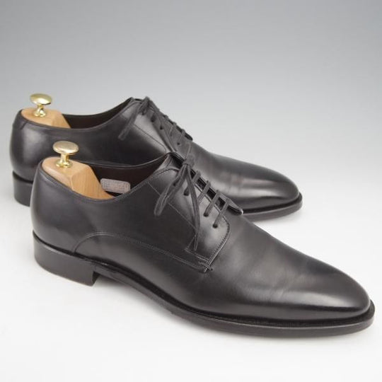 美品★シェットランドフォックス SIZE 9【定価￥52,800-★ブラッドフォード/076F】プレーントゥ/カーフ/黒/メンズ/Shetlandfox★j820