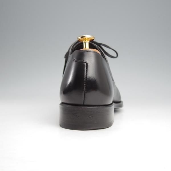 美品★シェットランドフォックス SIZE 9【定価￥52,800-★ブラッドフォード/076F】プレーントゥ/カーフ/黒/メンズ/Shetlandfox★j820