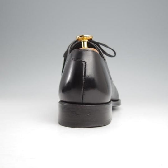 美品★シェットランドフォックス SIZE 9【定価￥52,800-★ブラッドフォード/076F】プレーントゥ/カーフ/黒/メンズ/Shetlandfox★j820