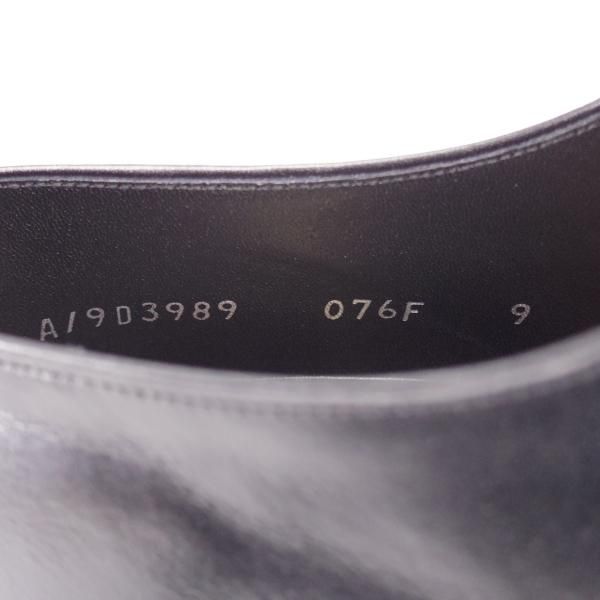 美品★シェットランドフォックス SIZE 9【定価￥52,800-★ブラッドフォード/076F】プレーントゥ/カーフ/黒/メンズ/Shetlandfox★j820