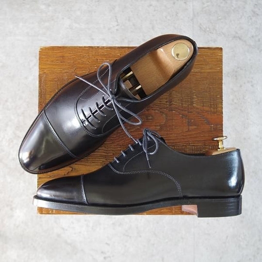 未使用★クロケット&ジョーンズ 6.5E【定価￥88,000-★KENT/ケント/341ラスト】ストレートチップカーフ/黒/メンズ/Crockett&Jones★j824