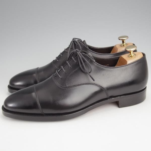 未使用★クロケット&ジョーンズ 6.5E【定価￥88,000-★KENT/ケント/341ラスト】ストレートチップカーフ/黒/メンズ/Crockett&Jones★j824