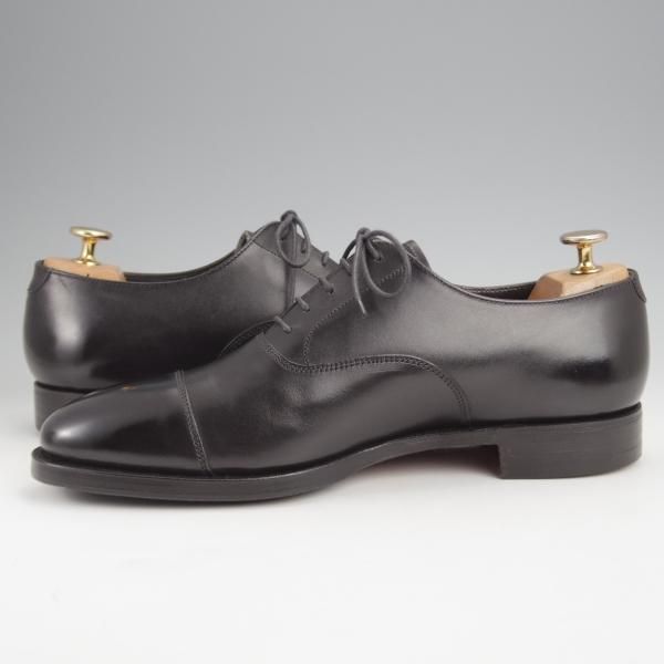 未使用★クロケット&ジョーンズ 6.5E【定価￥88,000-★KENT/ケント/341ラスト】ストレートチップカーフ/黒/メンズ/Crockett&Jones★j824