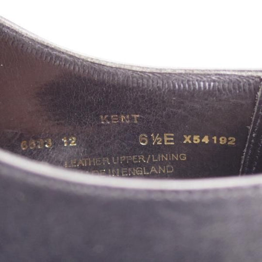 未使用★クロケット&ジョーンズ 6.5E【定価￥88,000-★KENT/ケント/341ラスト】ストレートチップカーフ/黒/メンズ/Crockett&Jones★j824