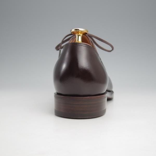 極美品★(台東区)ジョーワークス SIZE 6【注文価格￥107,800〜★(仏)アノネイ社のカーフ】パンチドキャップトゥ/濃茶/JOE WORKS★j825