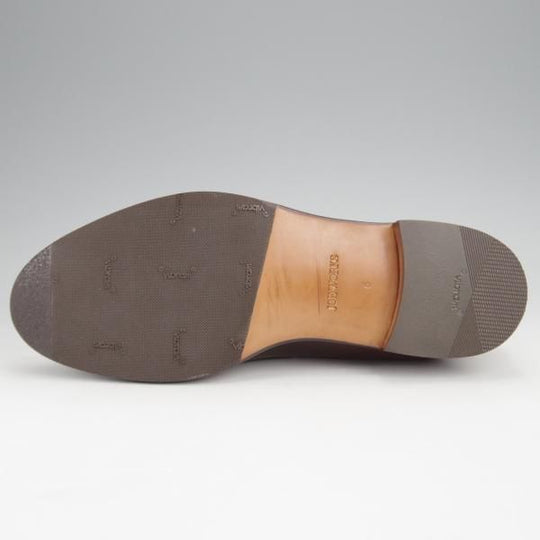 極美品★(台東区)ジョーワークス SIZE 6【注文価格￥184,800〜★コードバン仕様/タッセルローファー】赤茶/メンズ/JOE WORKS★j826