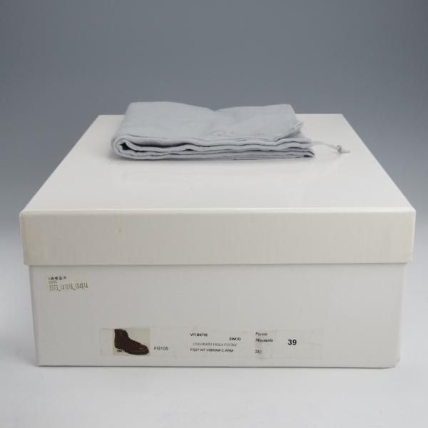 未使用★(伊)F.LLIジャコメッティ SIZE 39【定価143,000-★マルモラーダ/FG105】マウンテンブーツ/VIOLA FUCSIA/Giacometti★j828