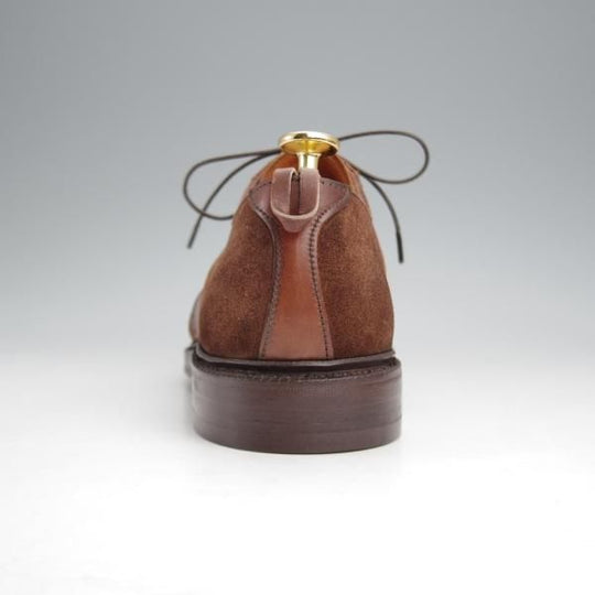 極上★クロケット&ジョーンズ UK7/US7.5D【貴重★茶/コードバン仕様/ブラックフリース別注】ブルックスブラザーズ/Crockett&Jones★j829