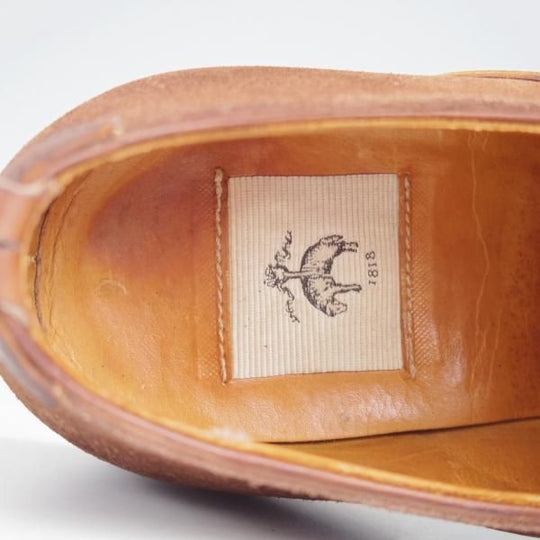 極上★クロケット&ジョーンズ UK7/US7.5D【貴重★茶/コードバン仕様/ブラックフリース別注】ブルックスブラザーズ/Crockett&Jones★j829