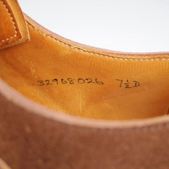 極上★クロケット&ジョーンズ UK7/US7.5D【貴重★茶/コードバン仕様/ブラックフリース別注】ブルックスブラザーズ/Crockett&Jones★j829