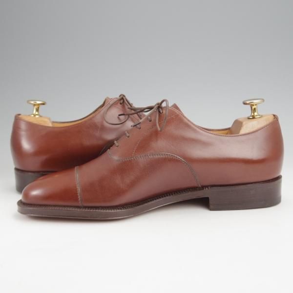 未使用デッドストック タニノクリスチー パンプス ブラウン 24.5cm タニノクリスチー SIZE 6【デッドストック品☆ストレートチップ/茶