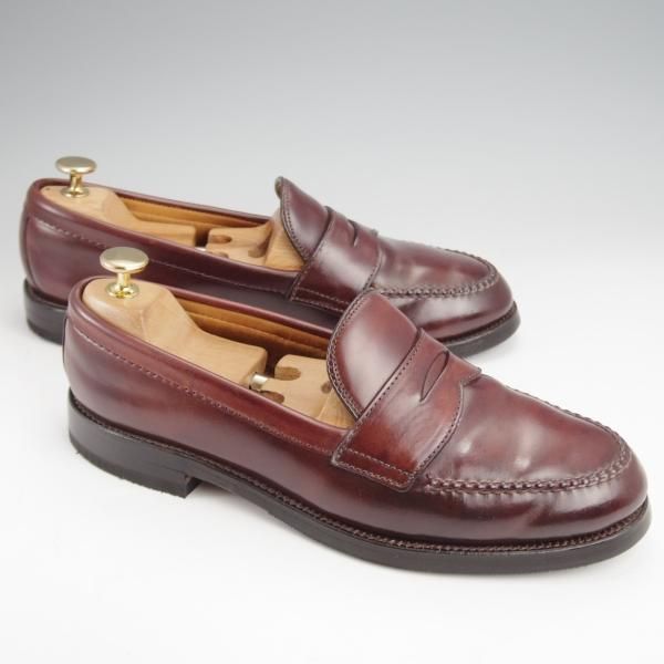 ★オールデン 7.5E【現行定価17万円程度★コードバン仕様/9916】ヴァンラスト/バンラスト/コインローファー/赤茶/#8/メンズ/ALDEN★j831