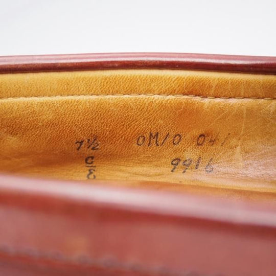 ★オールデン 7.5E【現行定価17万円程度★コードバン仕様/9916】ヴァンラスト/バンラスト/コインローファー/赤茶/#8/メンズ/ALDEN★j831