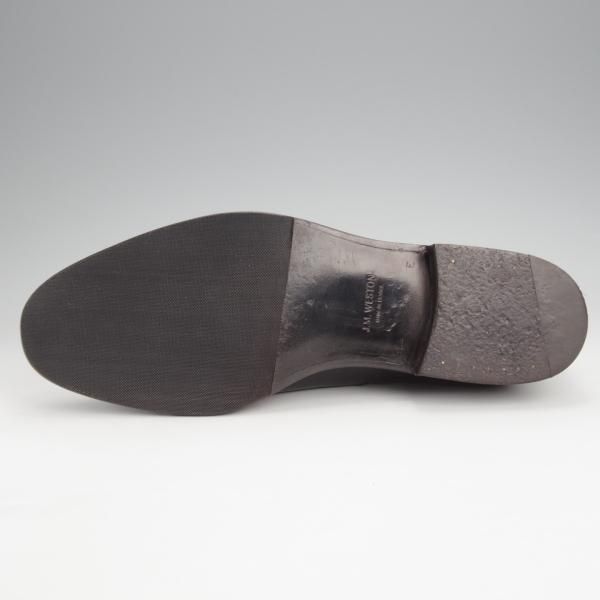 極美品★J.M.ウエストン 8.5E【定価￥148,500-★300/ストレートチップ/11ラスト】ボックスカーフ/黒/メンズ/Weston/ウェストン★j832