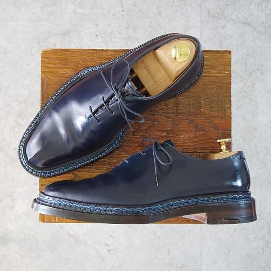 極美品★(浅草)ギルド・オブ・クラフツ UK5.5程度【注文価格40万円程度〜★ビスポーク/ノルウィージャン製法】クロコ★j836