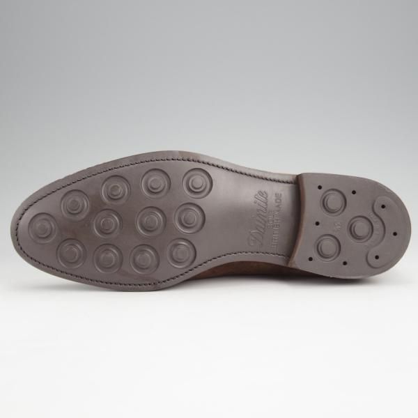 未使用★(英)BARKER/バーカー 7D【現行定価5.5万円程度★ダイナイトソール仕様/タッセルローファー】4478DW/スエード/茶/メンズ★j837