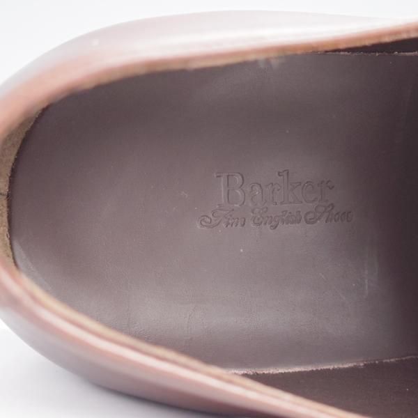 未使用★(英)BARKER/バーカー 7F【現行定価5.5万円程度★ダイナイトソール仕様/パンチドキャップトゥ】4302FW/カーフ/茶/メンズ★j838