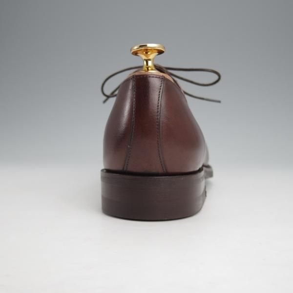 未使用★(英)BARKER/バーカー 7D【現行定価5.5万円程度★ダイナイトソール仕様/プレーントゥ】4476DW/カーフ/濃茶/メンズ★j839