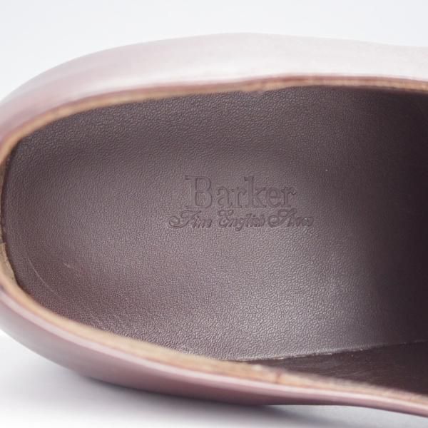 未使用★(英)BARKER/バーカー 7D【現行定価5.5万円程度★ダイナイトソール仕様/プレーントゥ】4476DW/カーフ/濃茶/メンズ★j839