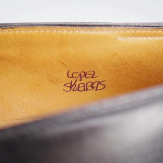 極上★ジョンロブ 5.5E【現行定価￥239,800-★ロペス/LOPEZ】4395ラスト/コインローファー/カーフ/黒/メンズ/JOHN LOBB★j841