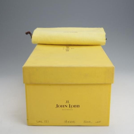極上★ジョンロブ 5.5E【現行定価￥239,800-★ロペス/LOPEZ】4395ラスト/コインローファー/カーフ/黒/メンズ/JOHN LOBB★j841