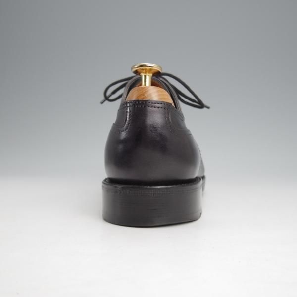 美品★ジョンロブ 5.5E【定価￥266,200-★HARLYN/スキンステッチ/8695ラスト】ミュージアムカーフ/Uチップ/黒/メンズ/JOHN LOBB★j842