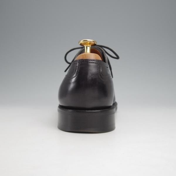 美品★ジョンロブ 5.5E【定価￥266,200-★HARLYN/スキンステッチ/8695ラスト】ミュージアムカーフ/Uチップ/黒/メンズ/JOHN LOBB★j842
