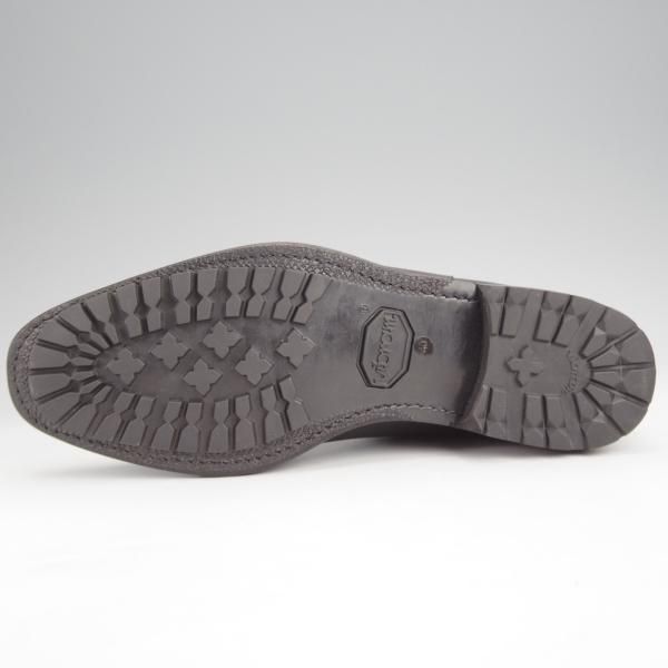 美品★(伊)F.LLIジャコメッティ SIZE 40【定価￥116,640-★ゴートレザー(山羊革)/サイドゴアブーツ】FG373/黒/Giacometti★j843