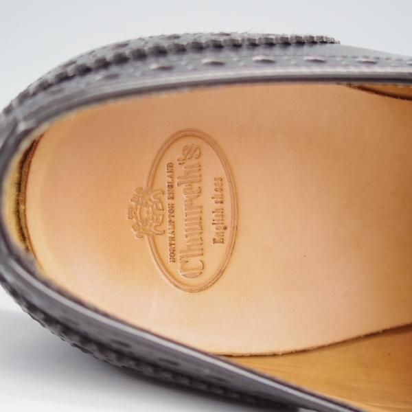 極美品★チャーチ(レディース) SIZE 36【定価￥181,500-★LANA R/ダブルモンク】ポリッシュドバインダーカーフ/黒/Church's★j844