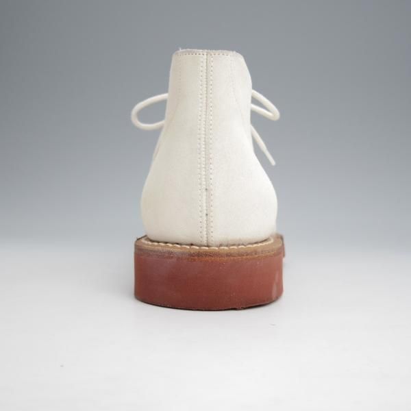 極美品★チャーチ 60F/UK6【★チャッカブーツ/SAHARA/81ラスト】スエード/白/メンズ/サハラ/Church'★j845