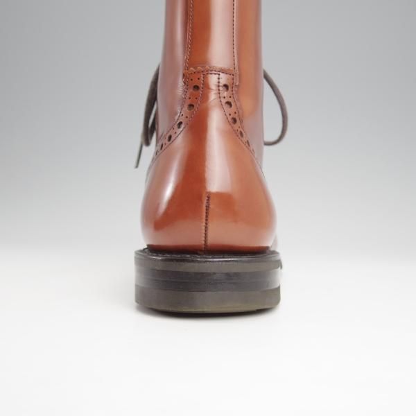 美品★チャーチ 60F/UK6【ブーツ版バーウッド★ダイナイトソール仕様/RENWICK】81ラスト/サンダルウッド/茶/メンズ/Church's★j846