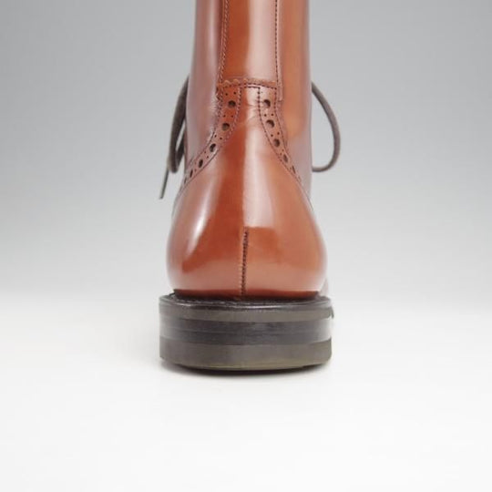 美品★チャーチ 60F/UK6【ブーツ版バーウッド★ダイナイトソール仕様/RENWICK】81ラスト/サンダルウッド/茶/メンズ/Church's★j846