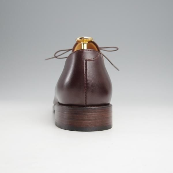 極美品★パラブーツ SIZE 9.5【貴重★ドレス仕様のホールカット/濃茶】カーフ/メンズ/Paraboot★j848