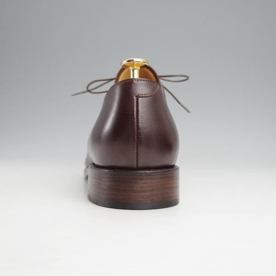 極美品★パラブーツ SIZE 9.5【貴重★ドレス仕様のホールカット/濃茶】カーフ/メンズ/Paraboot★j848