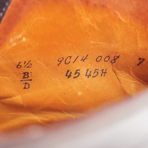 極上★オールデン 6.5D【定価￥227,700-★コードバン仕様/タンカーブーツ】4545H/ミリタリーラスト/黒/メンズ/ALDEN★j849