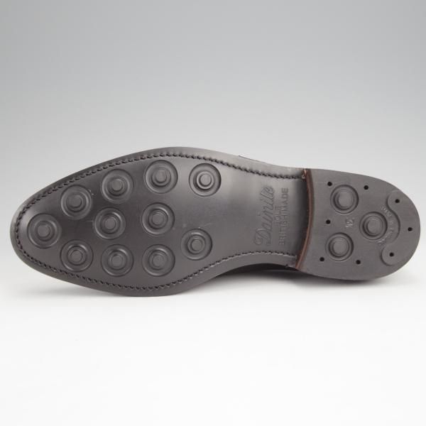 未使用★(英)BARKER/バーカー 6D【現行定価5.5万円程度★ダイナイトソール/4534DW】レイジーマン/サイドエラステック/カーフ/黒★j851