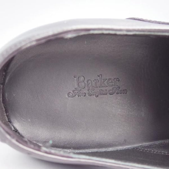 未使用★(英)BARKER/バーカー 6D【現行定価5.5万円程度★ダイナイトソール/4534DW】レイジーマン/サイドエラステック/カーフ/黒★j851