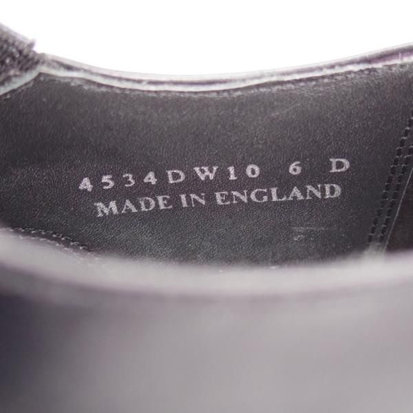 未使用★(英)BARKER/バーカー 6D【現行定価5.5万円程度★ダイナイトソール/4534DW】レイジーマン/サイドエラステック/カーフ/黒★j851