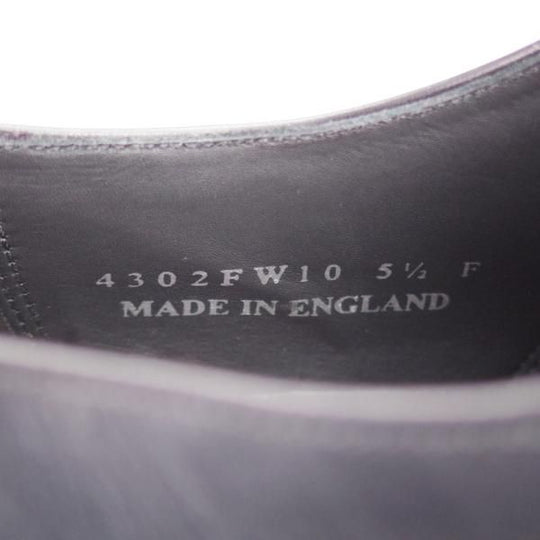 ★BARKER/バーカー 5.5F【現行定価5.5万円程度★ダイナイトソール仕様/パンチドキャップトゥ】4302FW/カーフ/黒/メンズ★j852