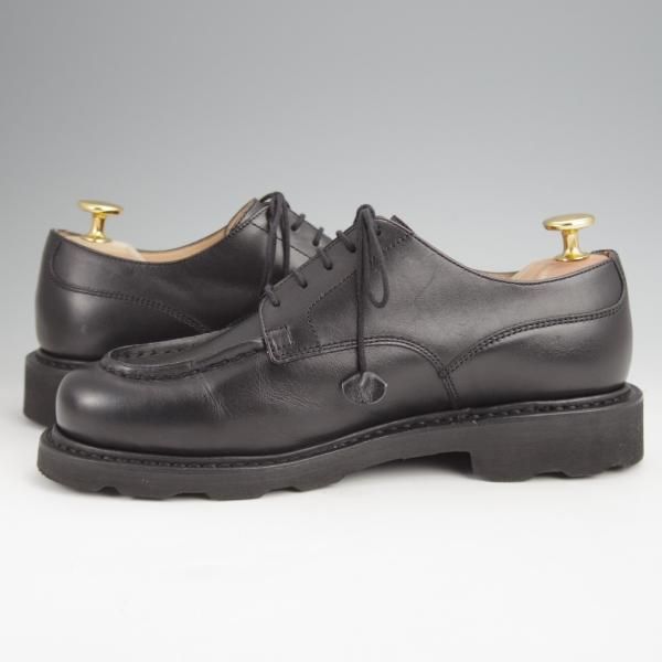 未使用★パラブーツ(レディース) SIZE 4.5【定価￥77,000-★CHAMBORD/シャンボード】Uチップ/カーフ/NOIR/黒/Paraboot★j853