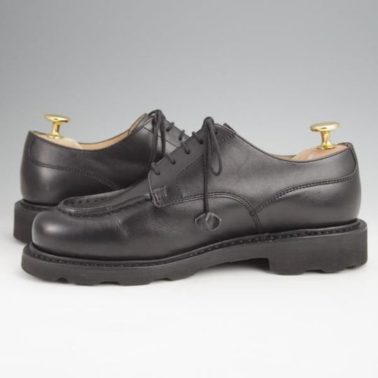 未使用★パラブーツ(レディース) SIZE 4.5【定価￥77,000-★CHAMBORD/シャンボード】Uチップ/カーフ/NOIR/黒/Paraboot★j853