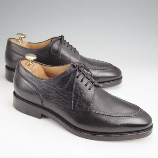 極美品★RAYMAR/レイマー SIZE 7【定価￥41,500-★EG/ドーバー似寄モデル/(米)ホーウィン社のハッチグレイン】スキンステッチ/黒★j854