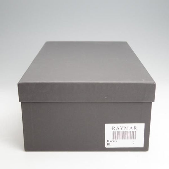 極美品★RAYMAR/レイマー SIZE 7【定価￥41,500-★EG/ドーバー似寄モデル/(米)ホーウィン社のハッチグレイン】スキンステッチ/黒★j854