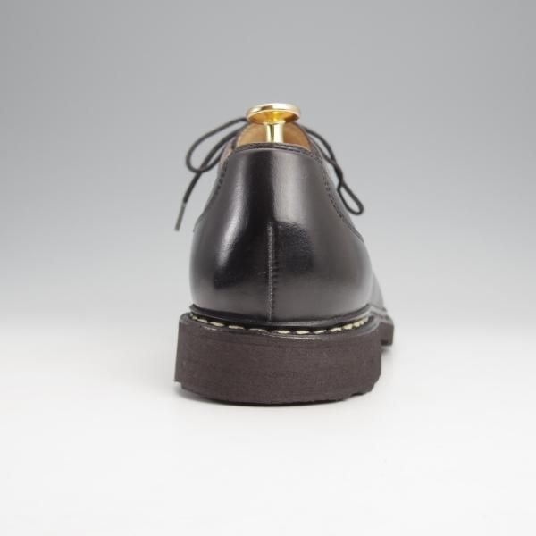 極美品★パラブーツ SIZE 8【定価￥79,200-★アヴィニョン/AVIGNON】グリフソール/リスレザー/Uチップ/NOIR/黒/Paraboot★j856