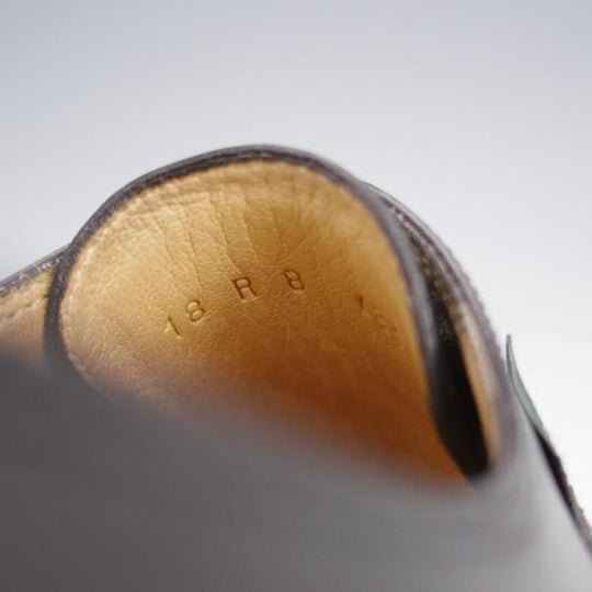 極美品★パラブーツ SIZE 8【定価￥79,200-★アヴィニョン/AVIGNON】グリフソール/リスレザー/Uチップ/NOIR/黒/Paraboot★j856