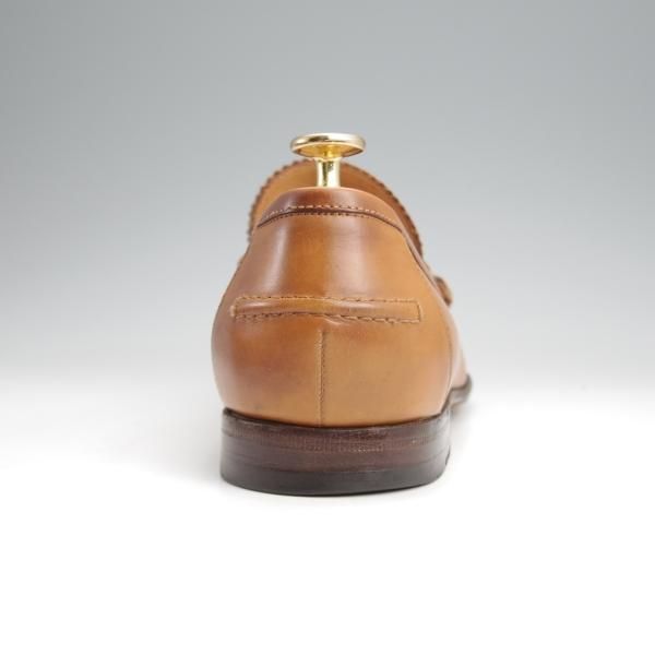 極上★(伊)GUCCI/グッチ SIZE 7【貴重★シェリーライン/ビットローファー】スリッポン/薄茶/メンズ★j859